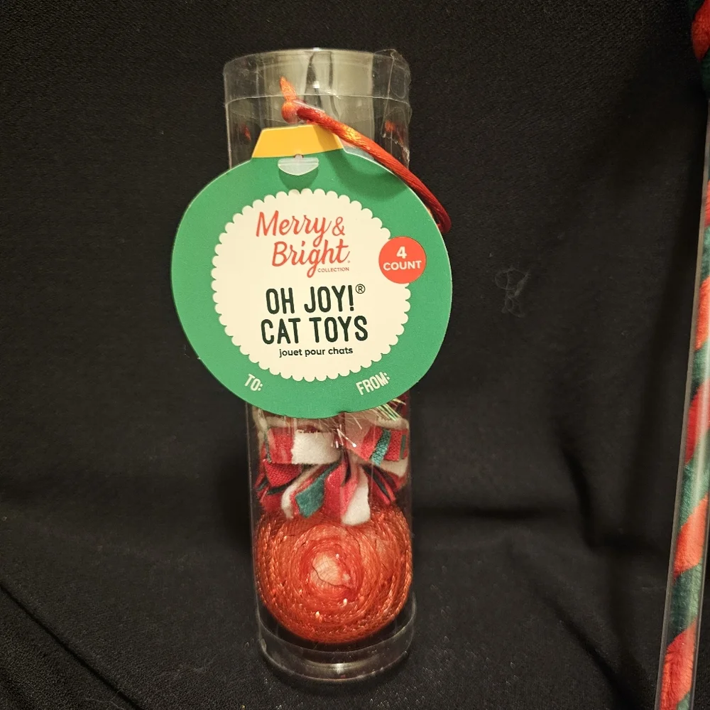 Snowman Cat Toy Set